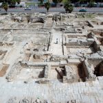 מבט על הארמון לאחר השינויים בתקופה המוסלמית הקדומה